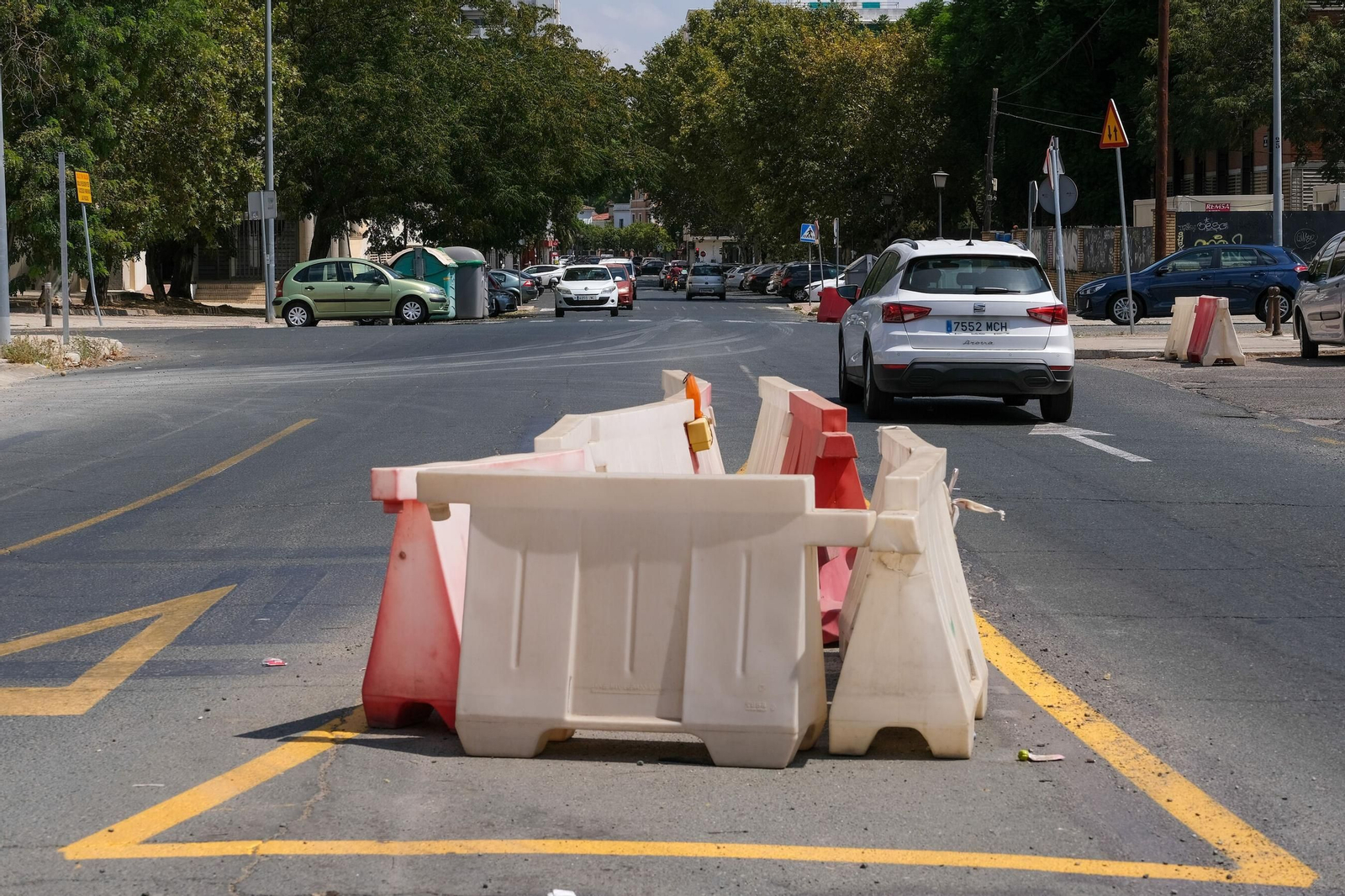 Estos son los cortes de tráfico por las obras de la avenida de las Razas
