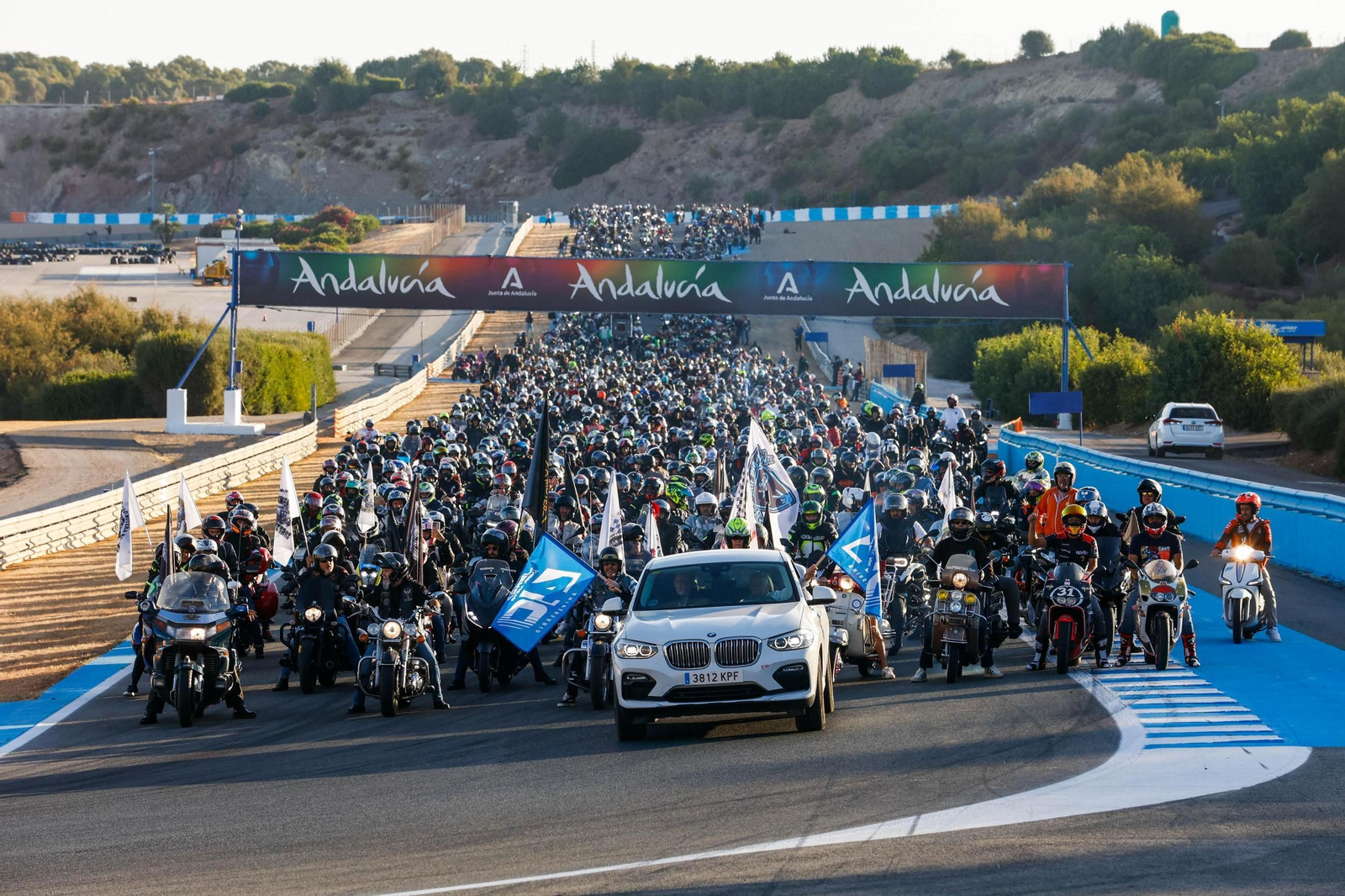 Imágenes del histórico 'Gran Encuentro Motero' en el Circuito Jerez