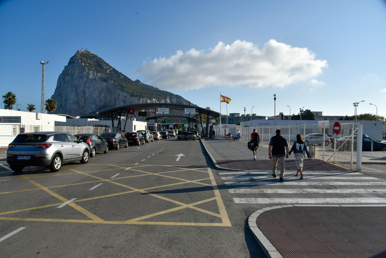 El Peñón de Gibraltar.