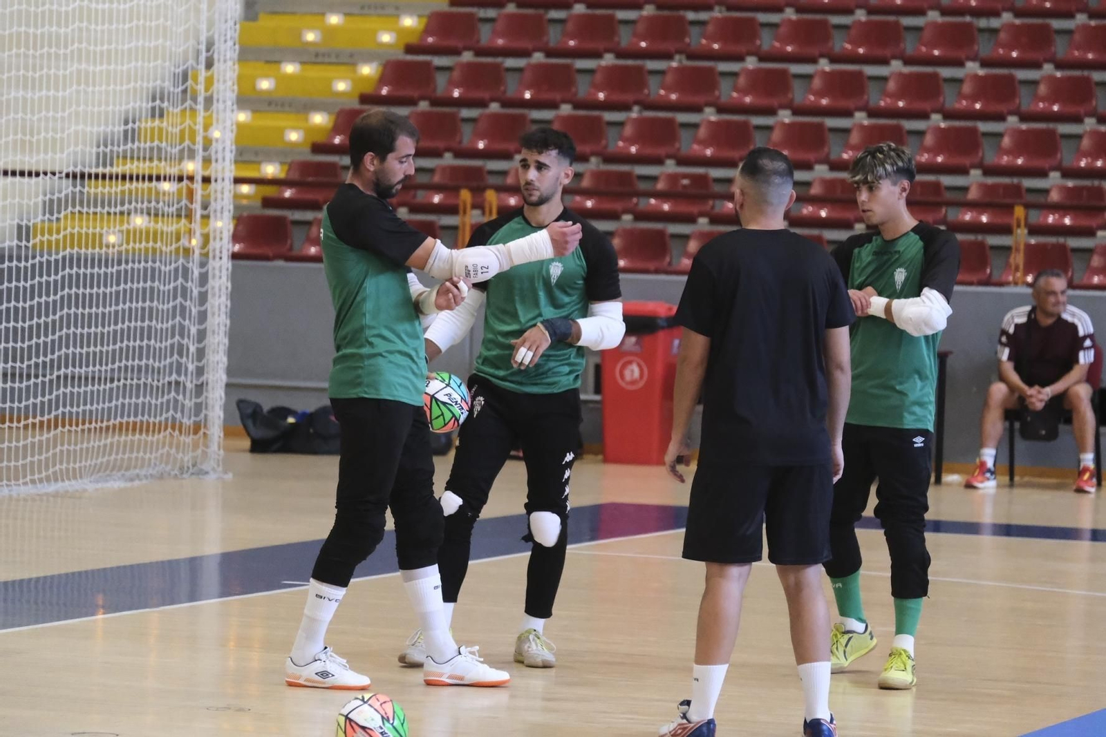 El primer entrenamiento del Córdoba Futsal, en imágenes