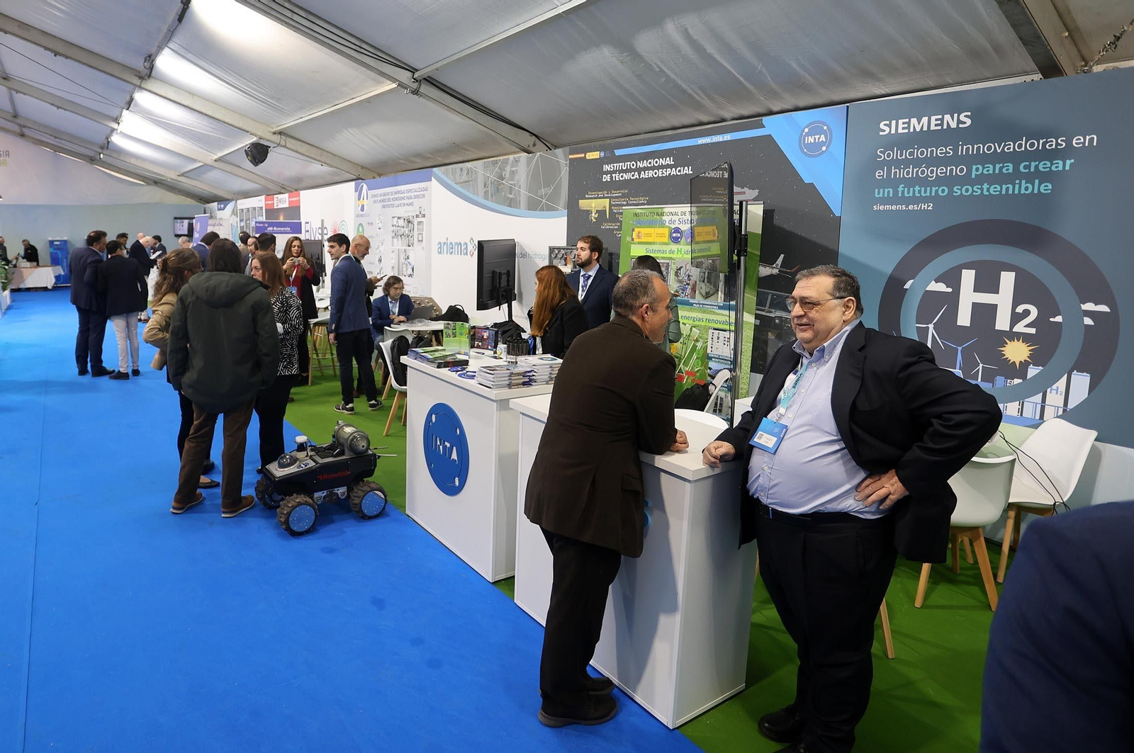 Imágenes del I Congreso Nacional de Hidrógeno Verde H2V celebrado en Huelva