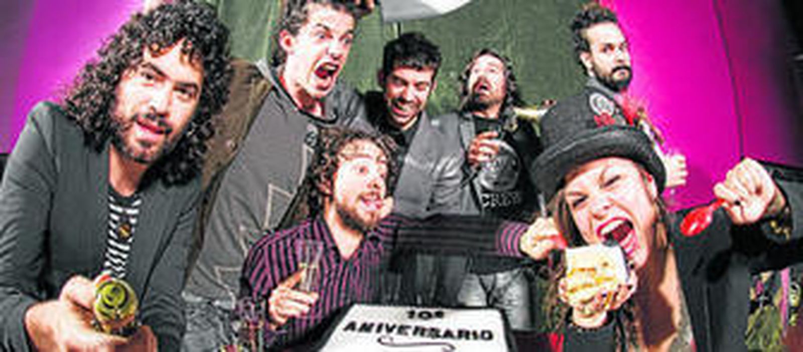 Integrantes de la formación Canteca de Macao, en una imagen promocional.