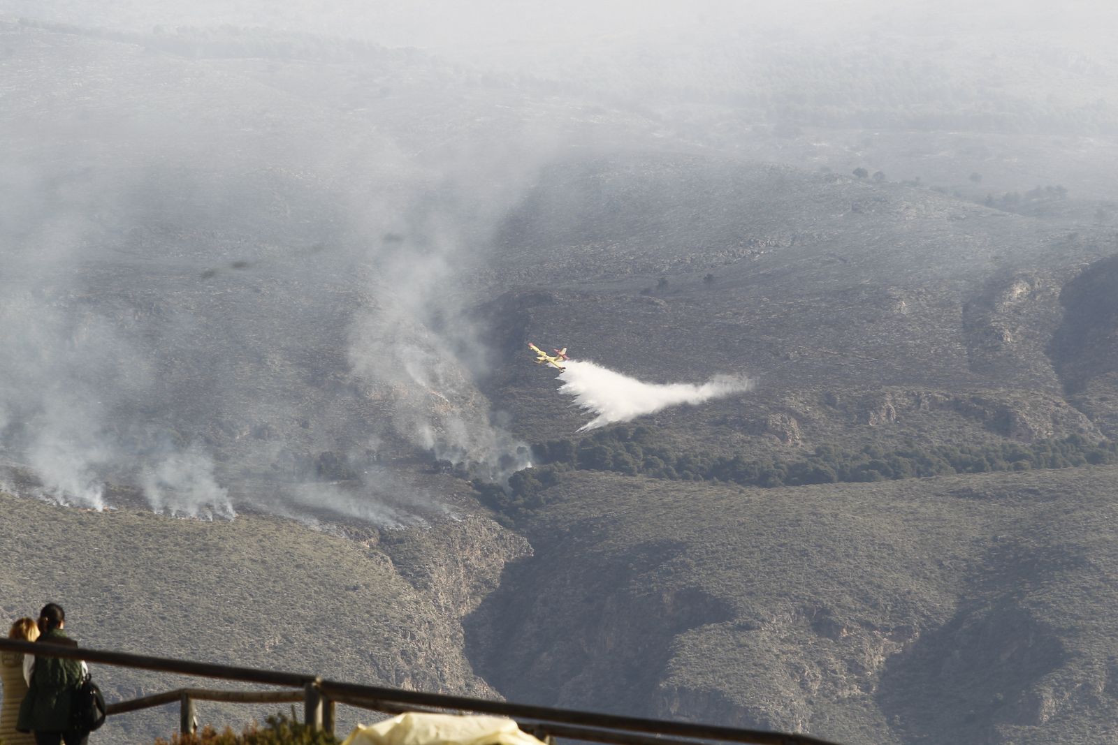 Fotogalería incendio forestal de Castala, Berja y Dalías.