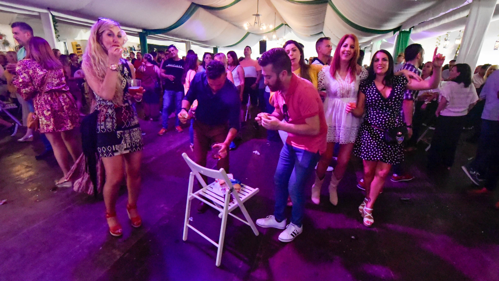 Fotos del sabado en la Feria de Los Barrios