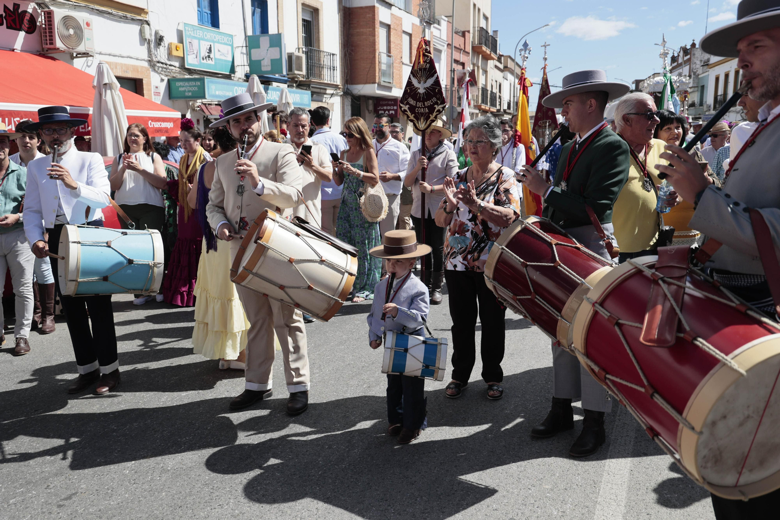 Las imágenes de la Hermandad del Rocío de Coria