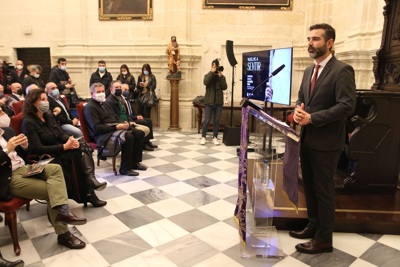 Fotogalería de la presentación de la Semana Santa de Almería 2022