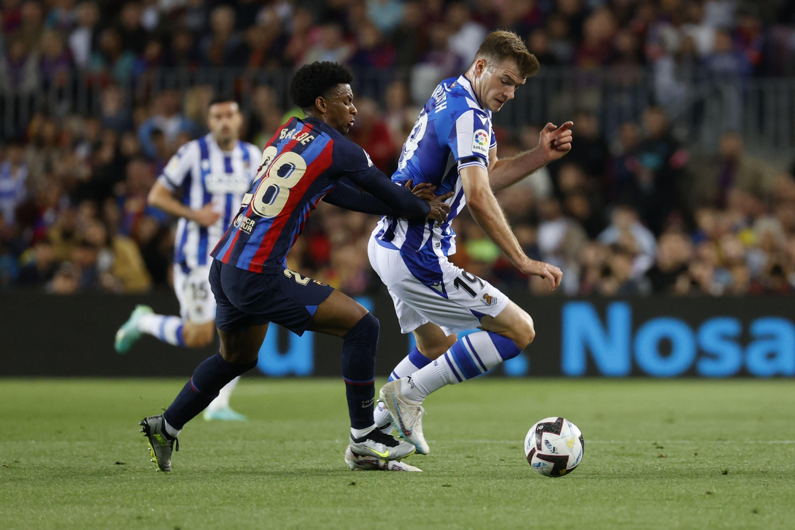 Las fotos de la fiesta del campeón Barcelona con derrota ante la Real
