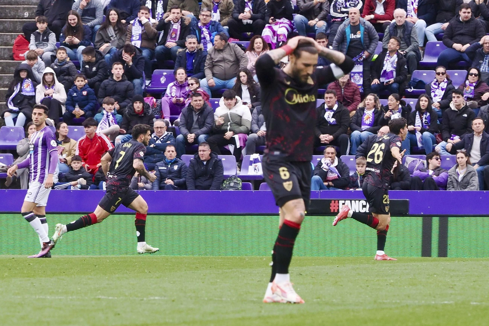 Las fotos del Valladolid - Sevilla