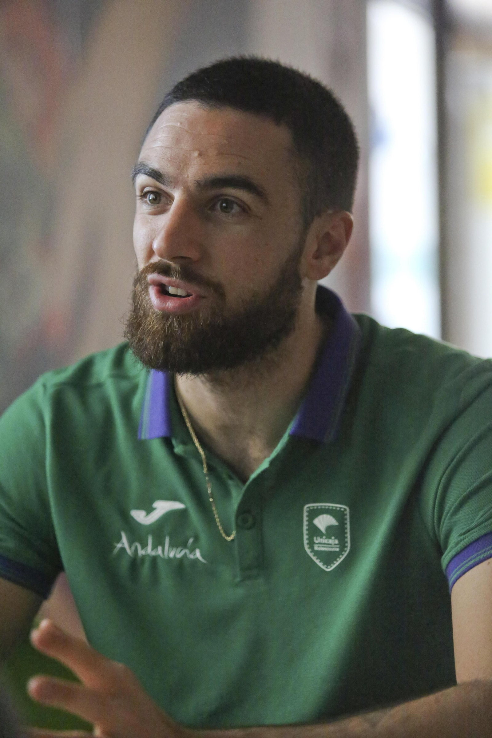 Francis Alonso, durante la entrevista.