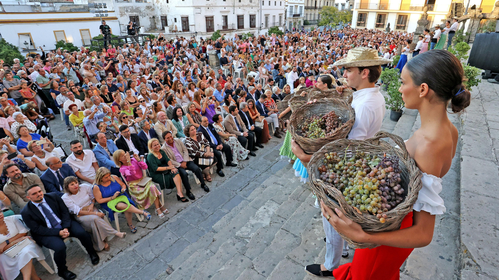 Tradicional Pisa de la Uva en la Catedral de Jerez 2023