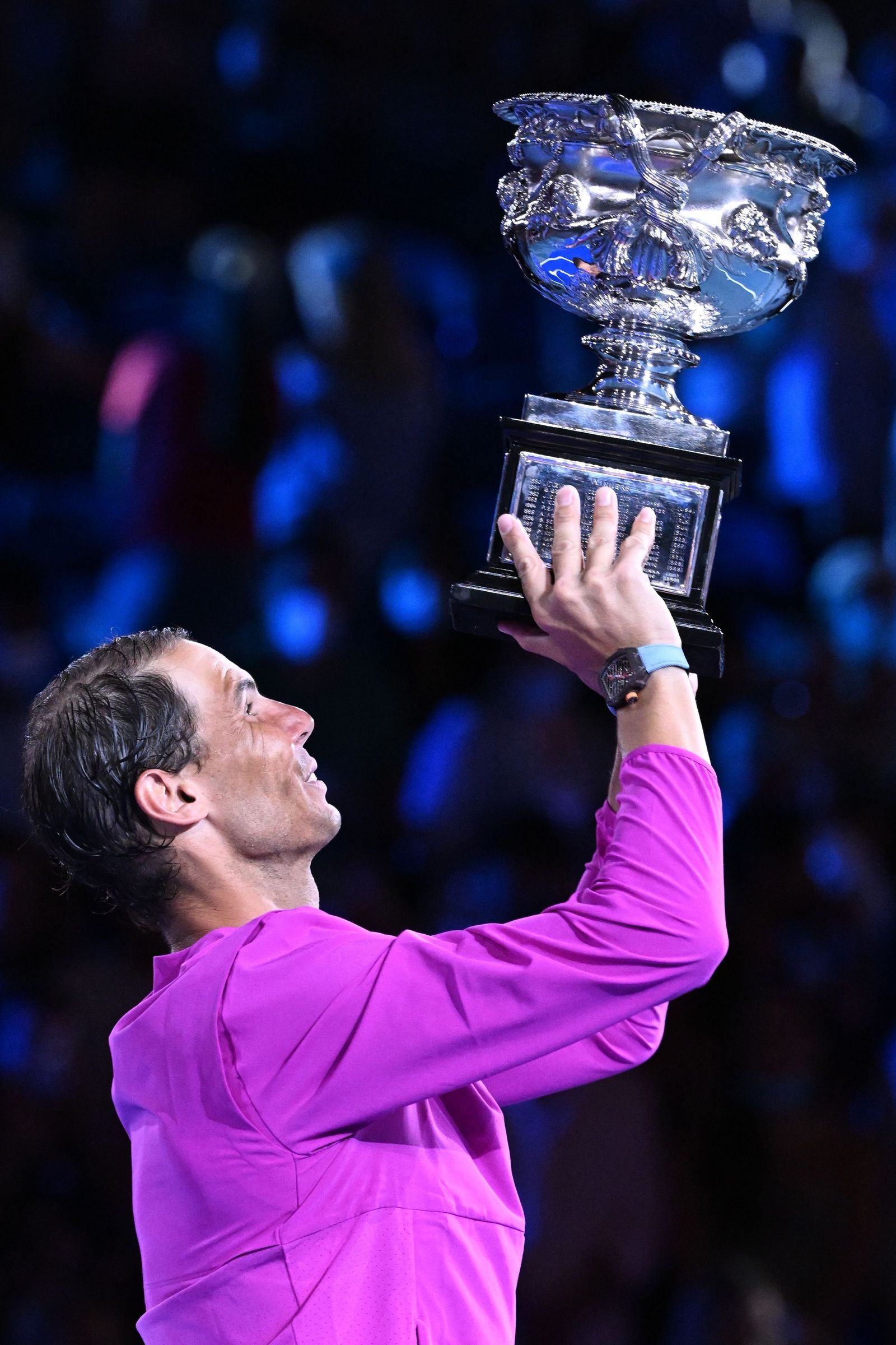 Las imágenes del histórico triunfo de Nadal sobre Medvedev (y 8)