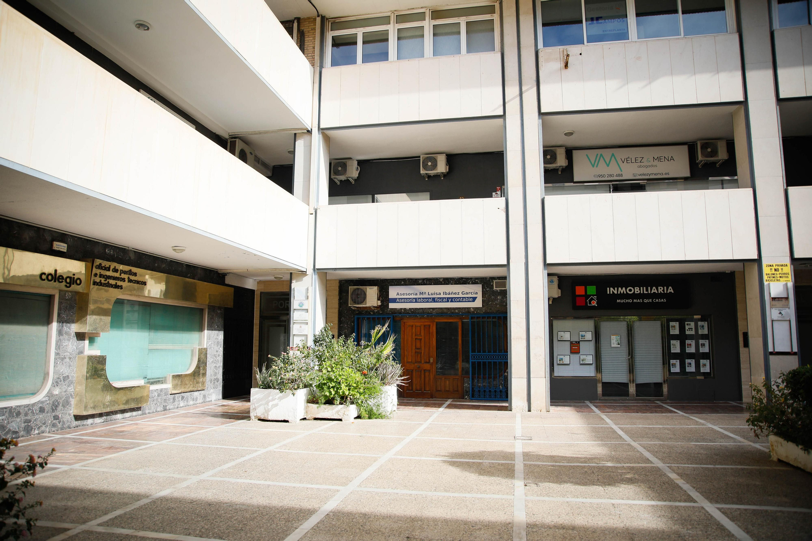 Estas son las imágenes de las galerías comerciales de la ciudad