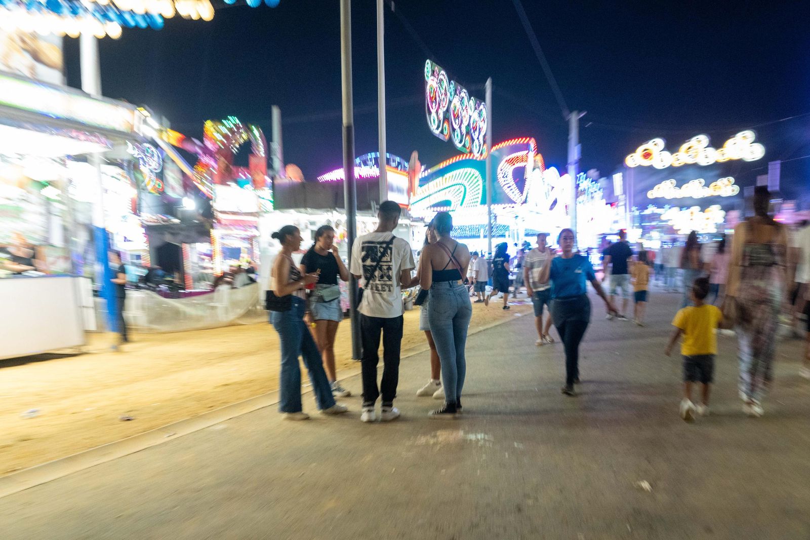 Colombinas 2025: Imágenes del ambiente el lunes 4 de agosto en las Fiestas Colombinas