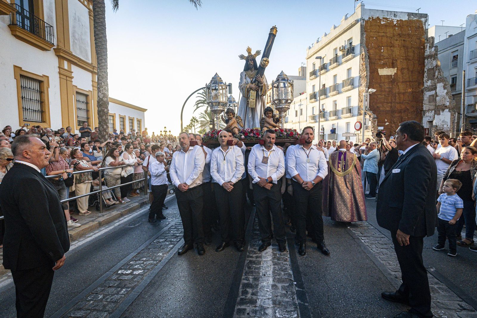 Las imágenes históricas del Nazareno en Puerta Tierra