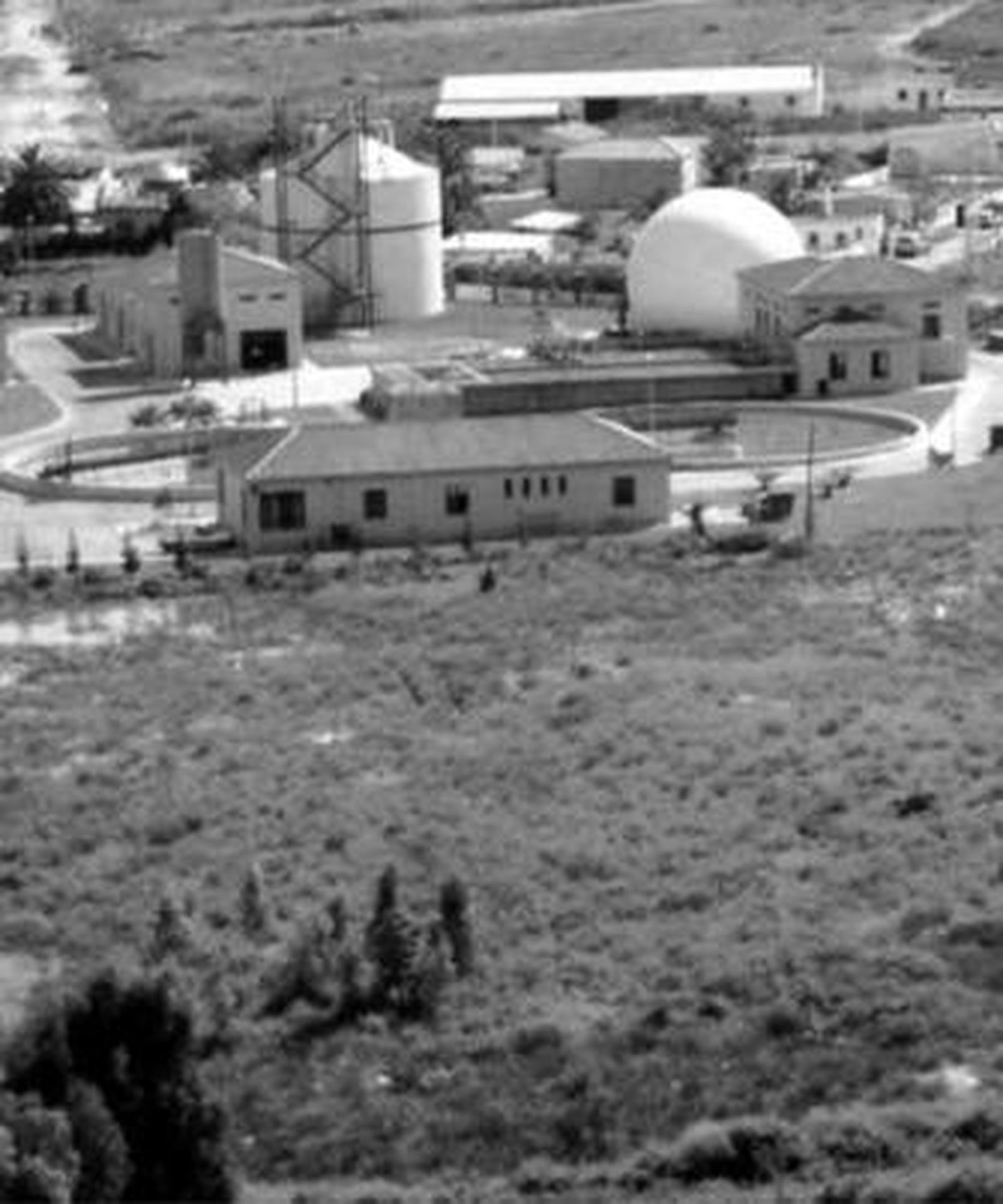 Imagen de la EDAR de La Línea.