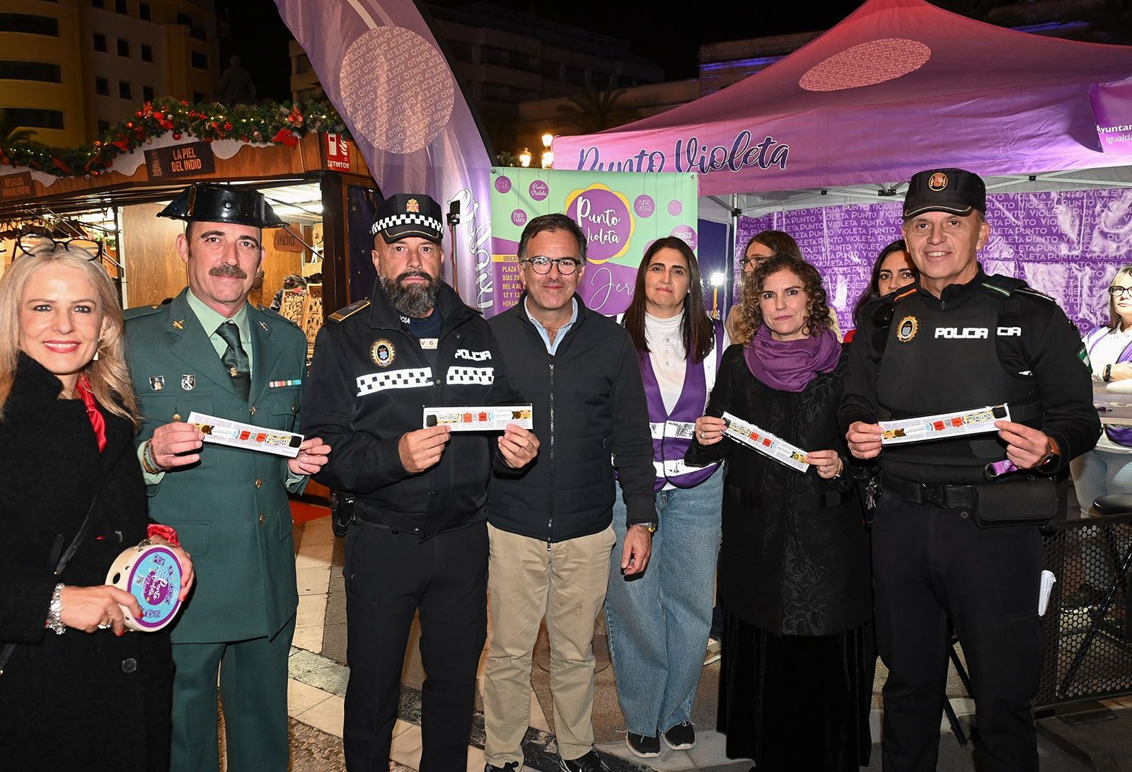 Punto Violeta del Arenal.