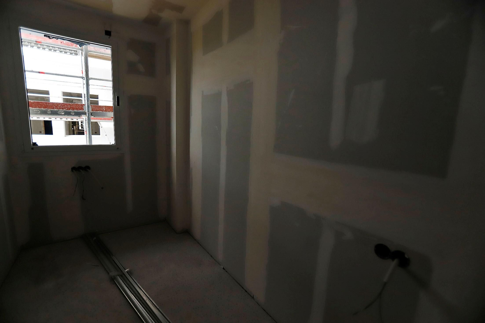 Imágenes de las obras de la residencia de estudiantes de Huelva