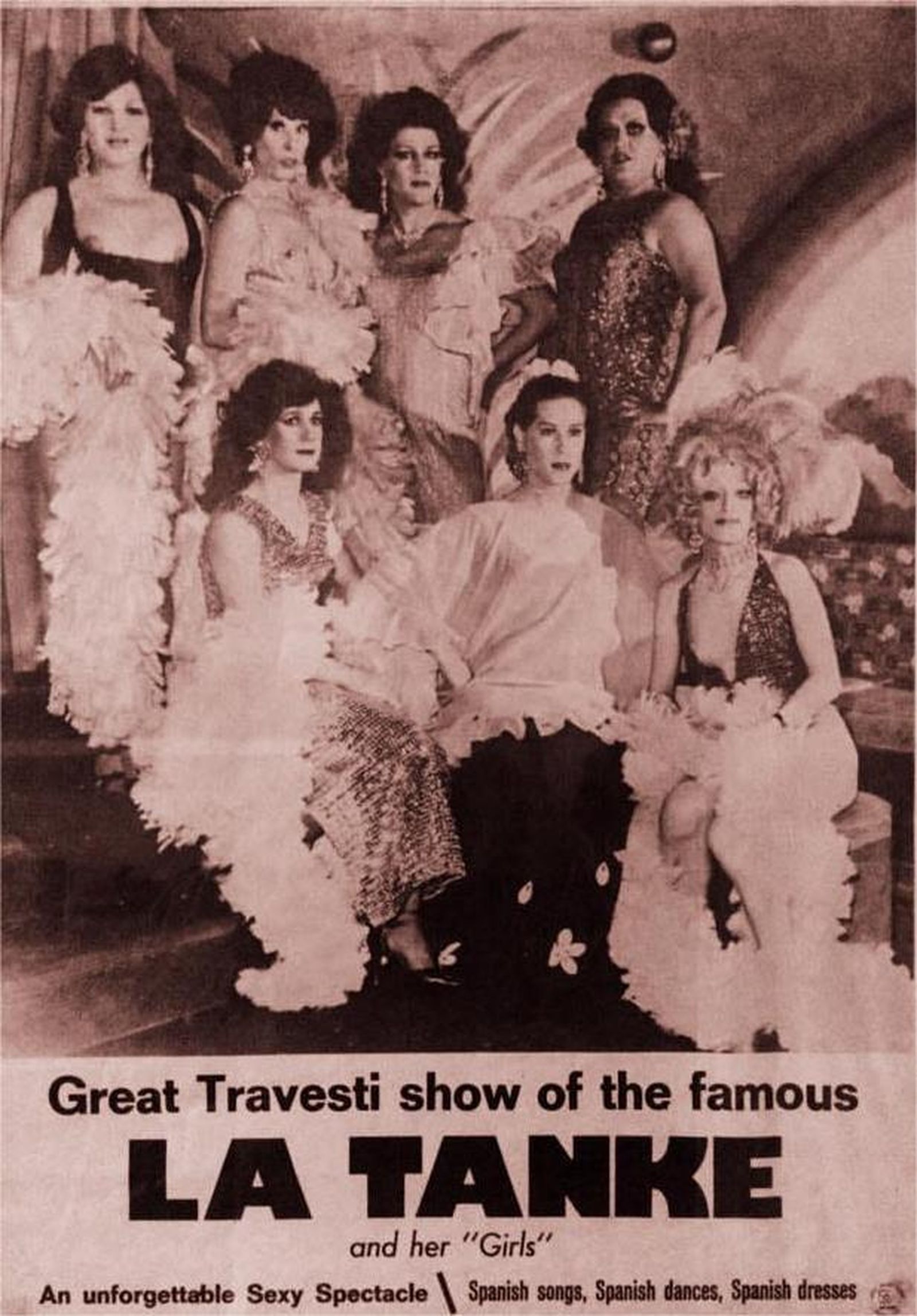 Cartel de LaTanke y su ballet.