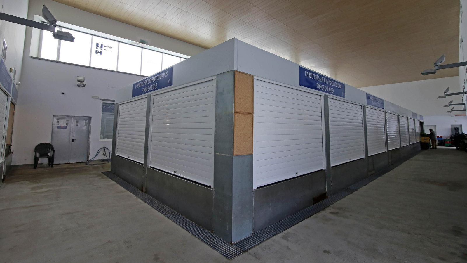 Imagen de archivo de la plaza de abastos de Federico Mayo en Jerez