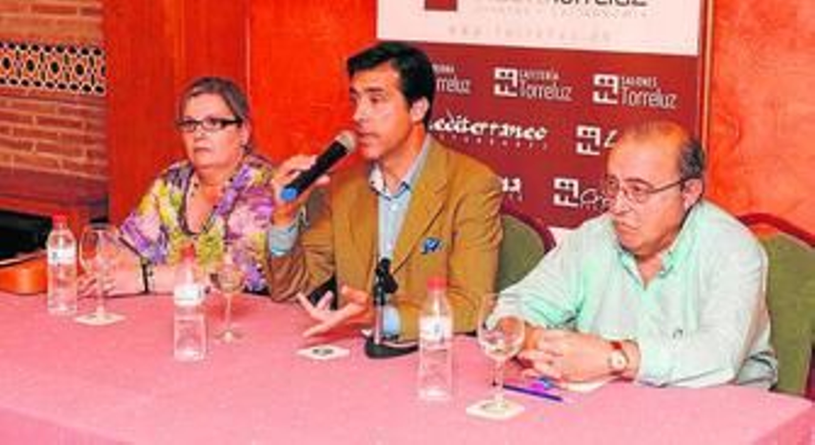 Momento de la charla de Javier Vázquez.