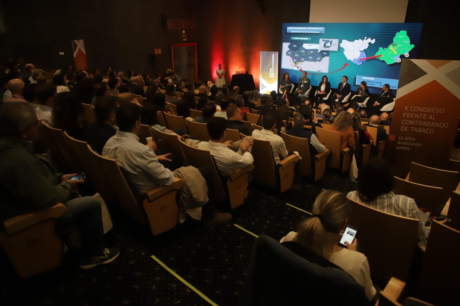 El X Congreso frente al contrabando de tabaco, organizado por Altadis-Imperial Brands, que se celebra este jueves en La Línea.