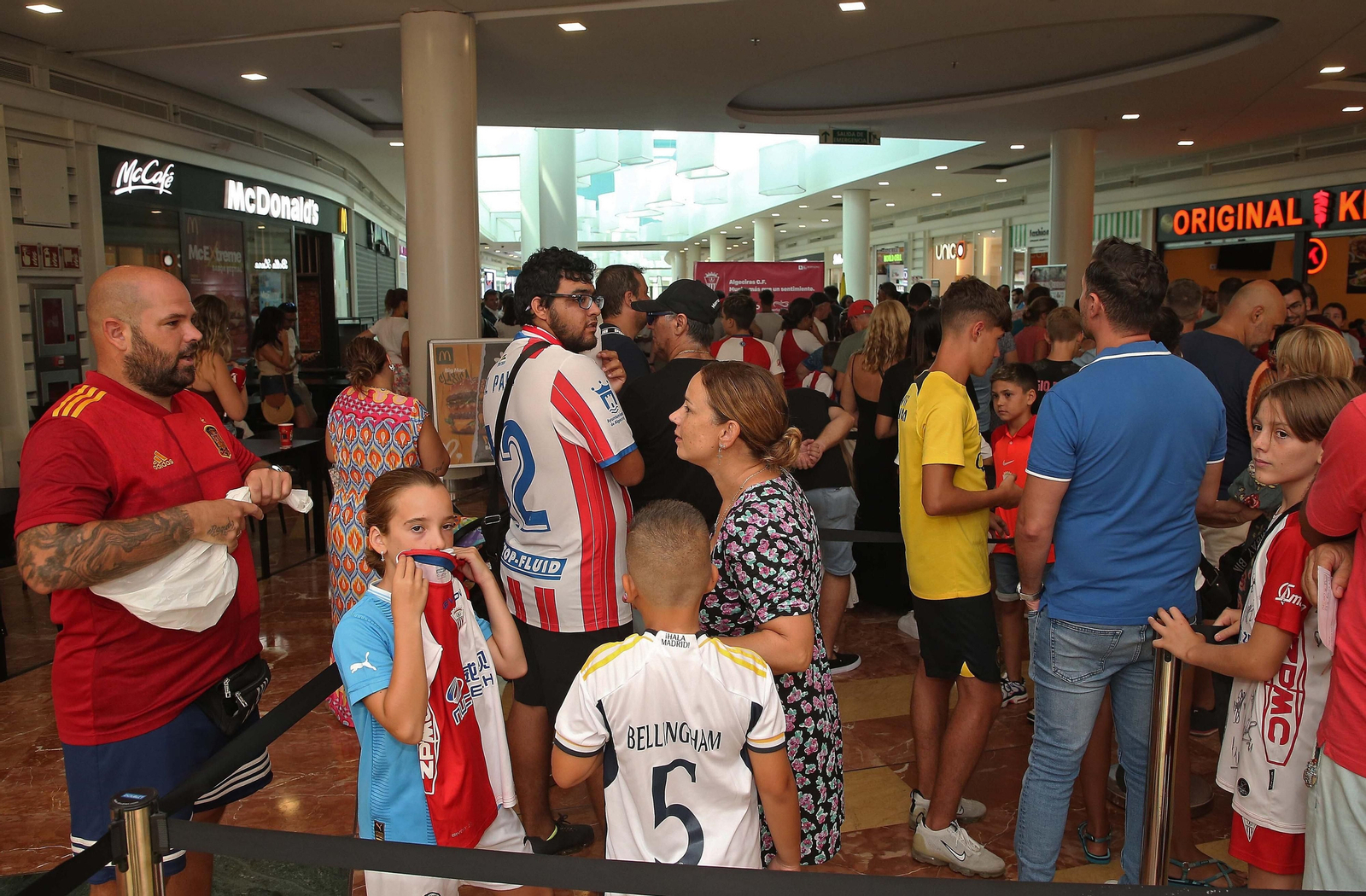 La presentación de las nueva equipaciones Nike del Algeciras CF, en imágenes