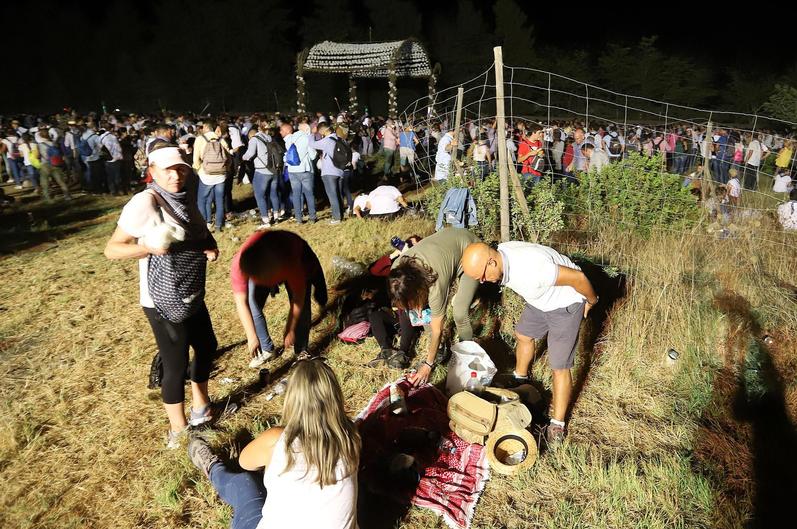 Recuerda las imágenes de la Venida de la Virgen del Rocío a Almonte en 2019