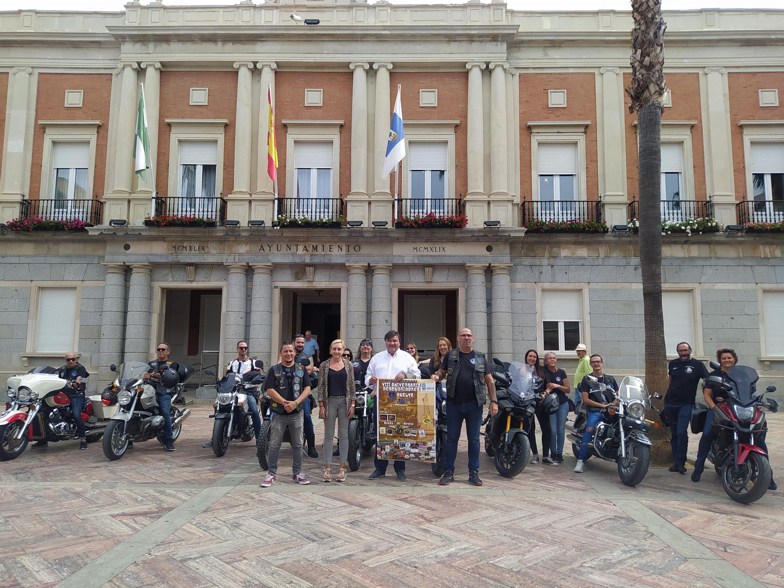 Presentación de la concentración motera.