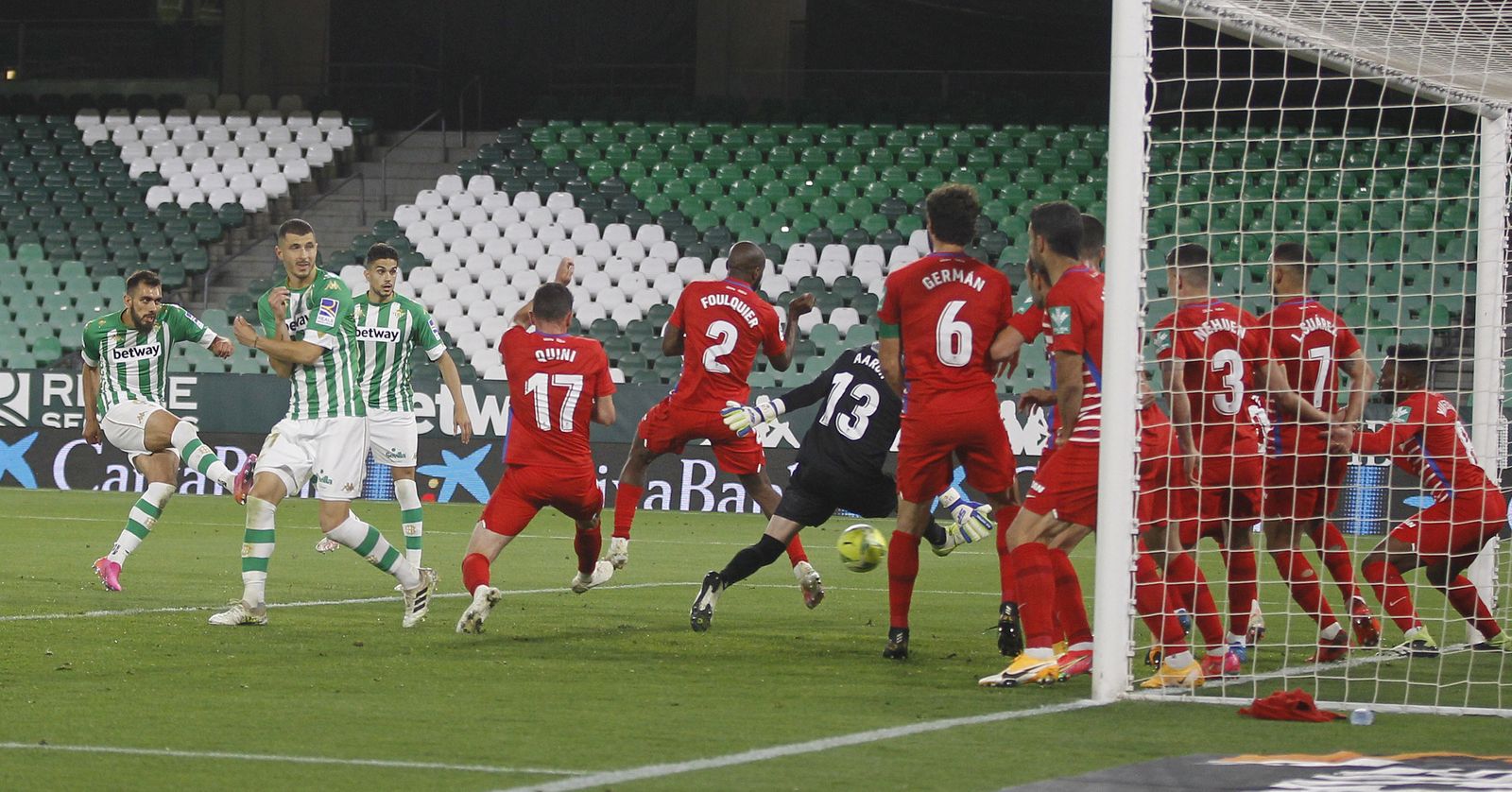 Las imágenes del Betis-Granada