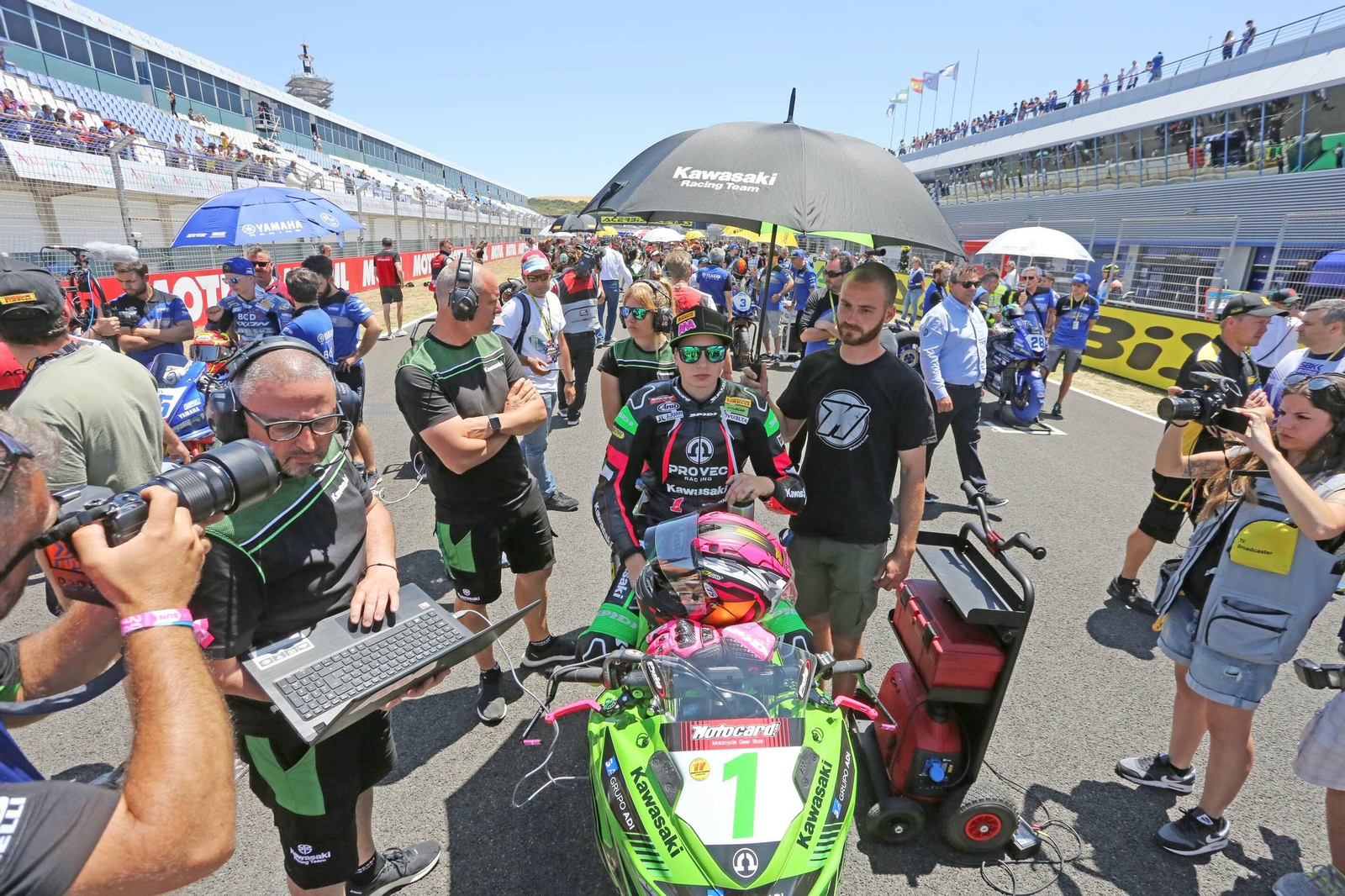 Imágenes de las carreras del Campeonato del mundo de Superbike