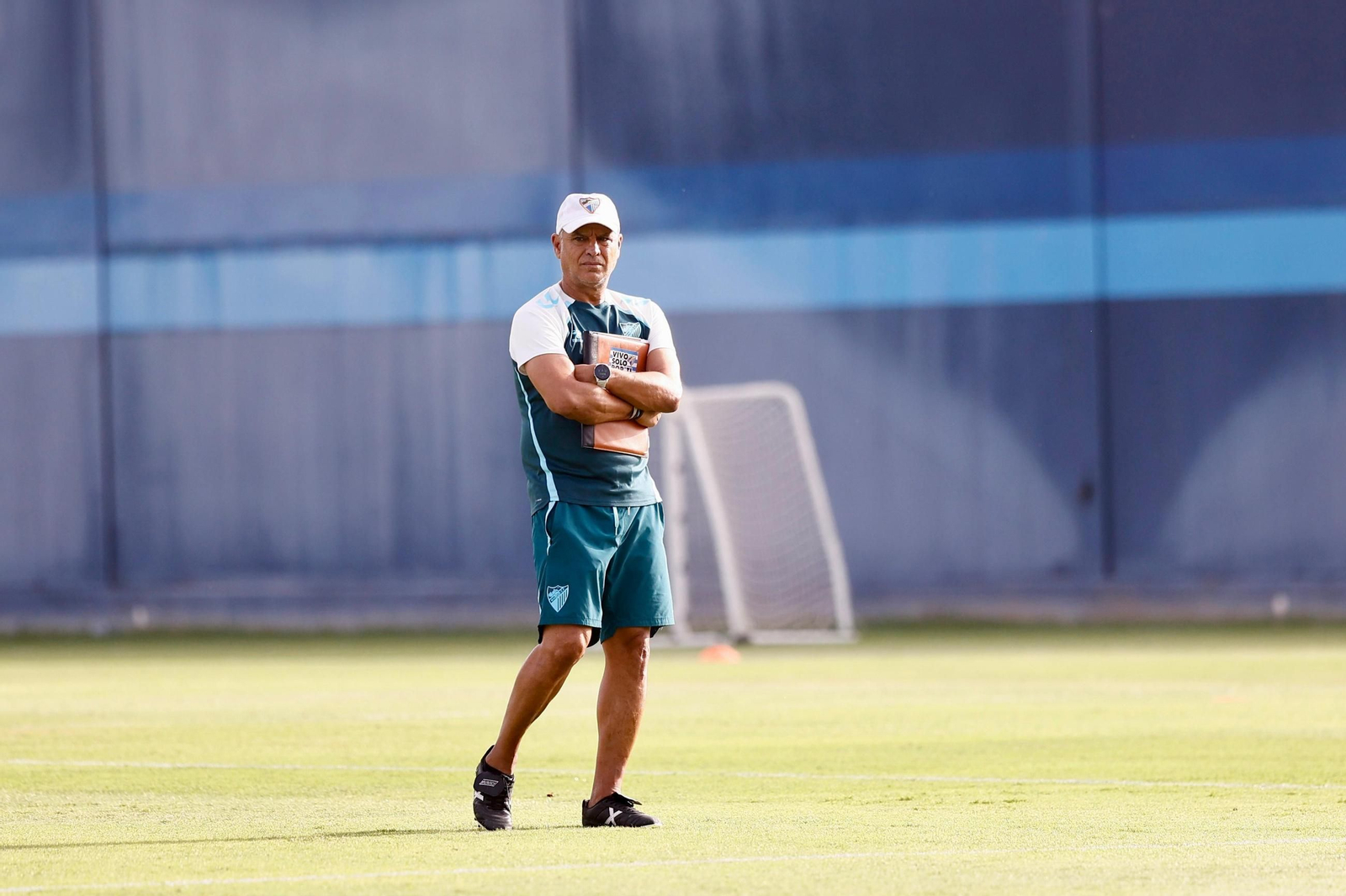 Haitam Abaida, "el mejor fichaje del Málaga", se entrena con el grupo