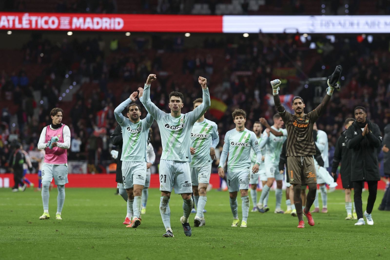 Las fotos del gran triunfo del Betis ante el Atlético