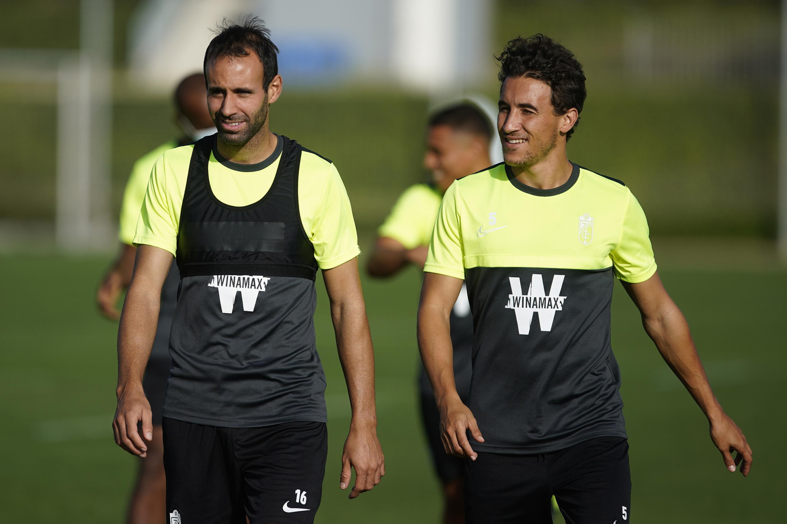 Víctor Díaz volvió a entrenar con el grupo, no así Milla que está de cuarentena por dar positivo en Covid-19.