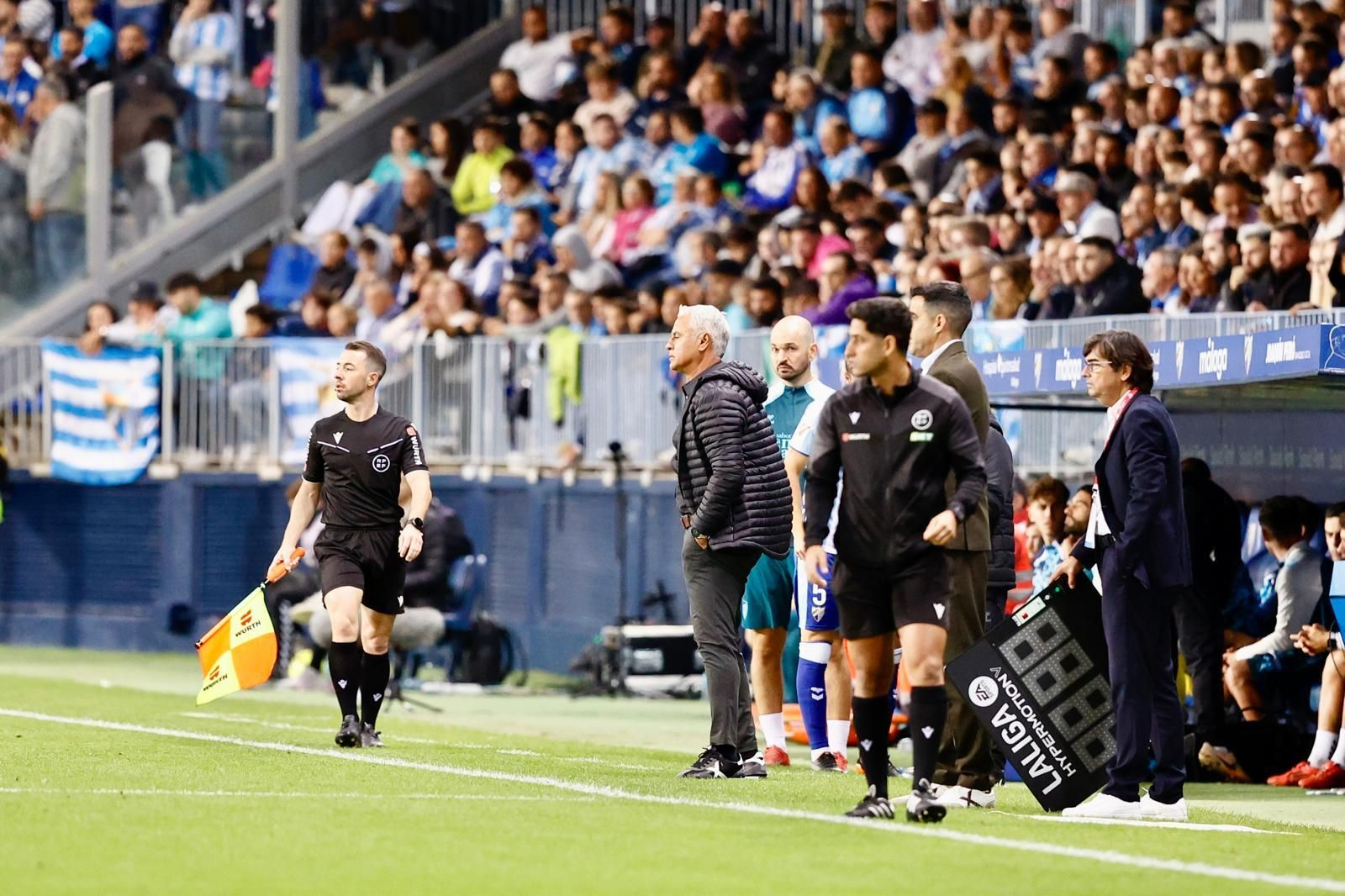 El Málaga CF-Córdoba, en fotos