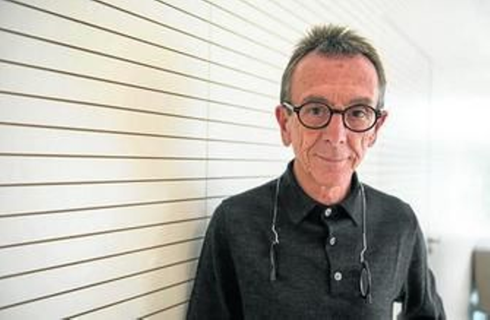 El oncólogo José Luis García Puche, ayer durante la entrevista.