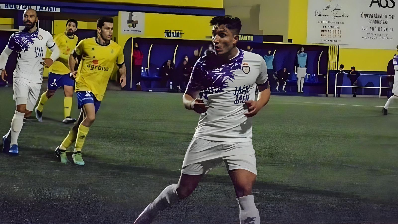 Adri Delgado, en su etapa en el conjunto lagarto.