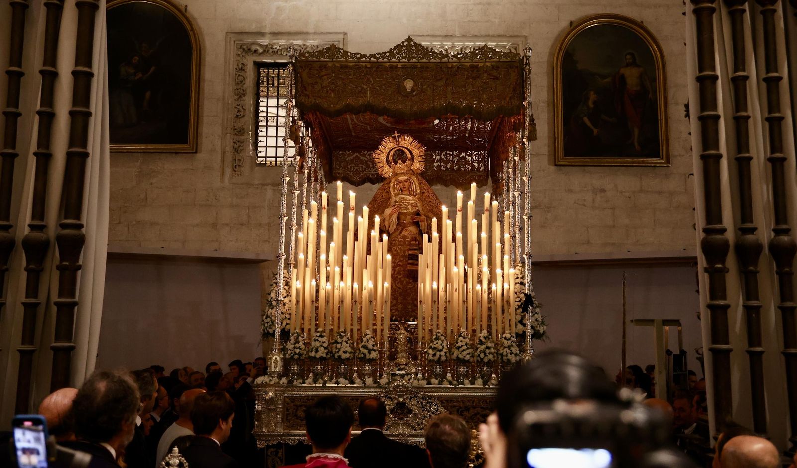 Traslado de la Virgen del Socorro a la catedral