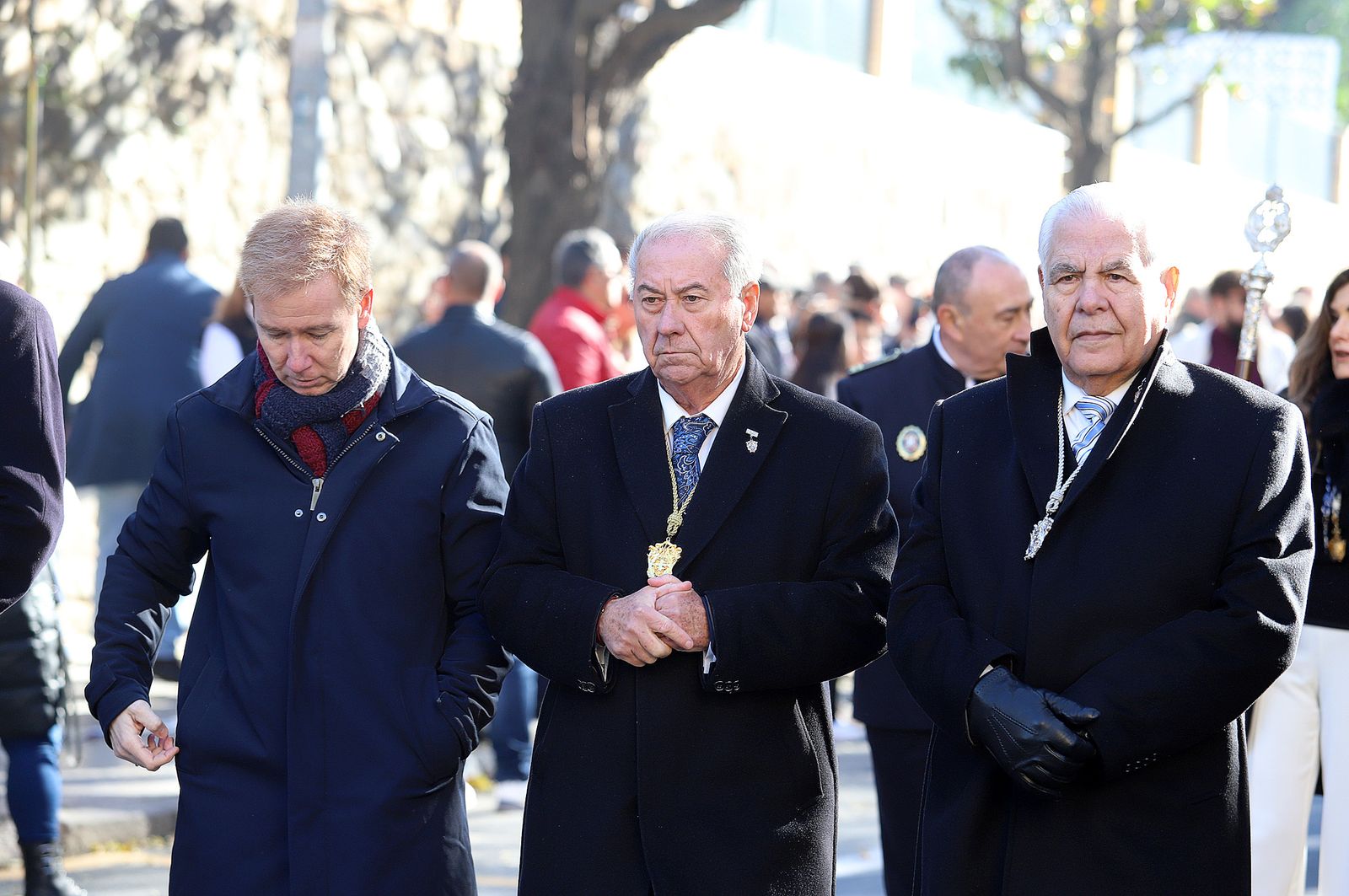 Imágenes de la procesión de San Sebastián en Huelva
