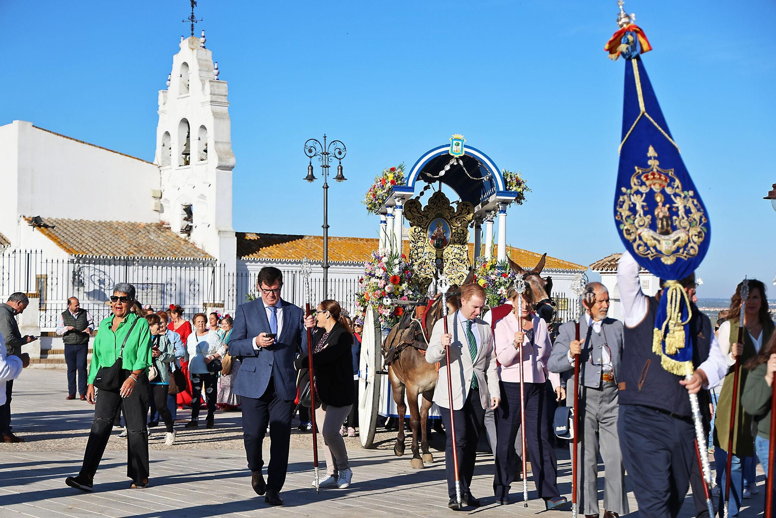Imágenes de la salida de la Hermandad Ntra Sra de la Peña de Huelva