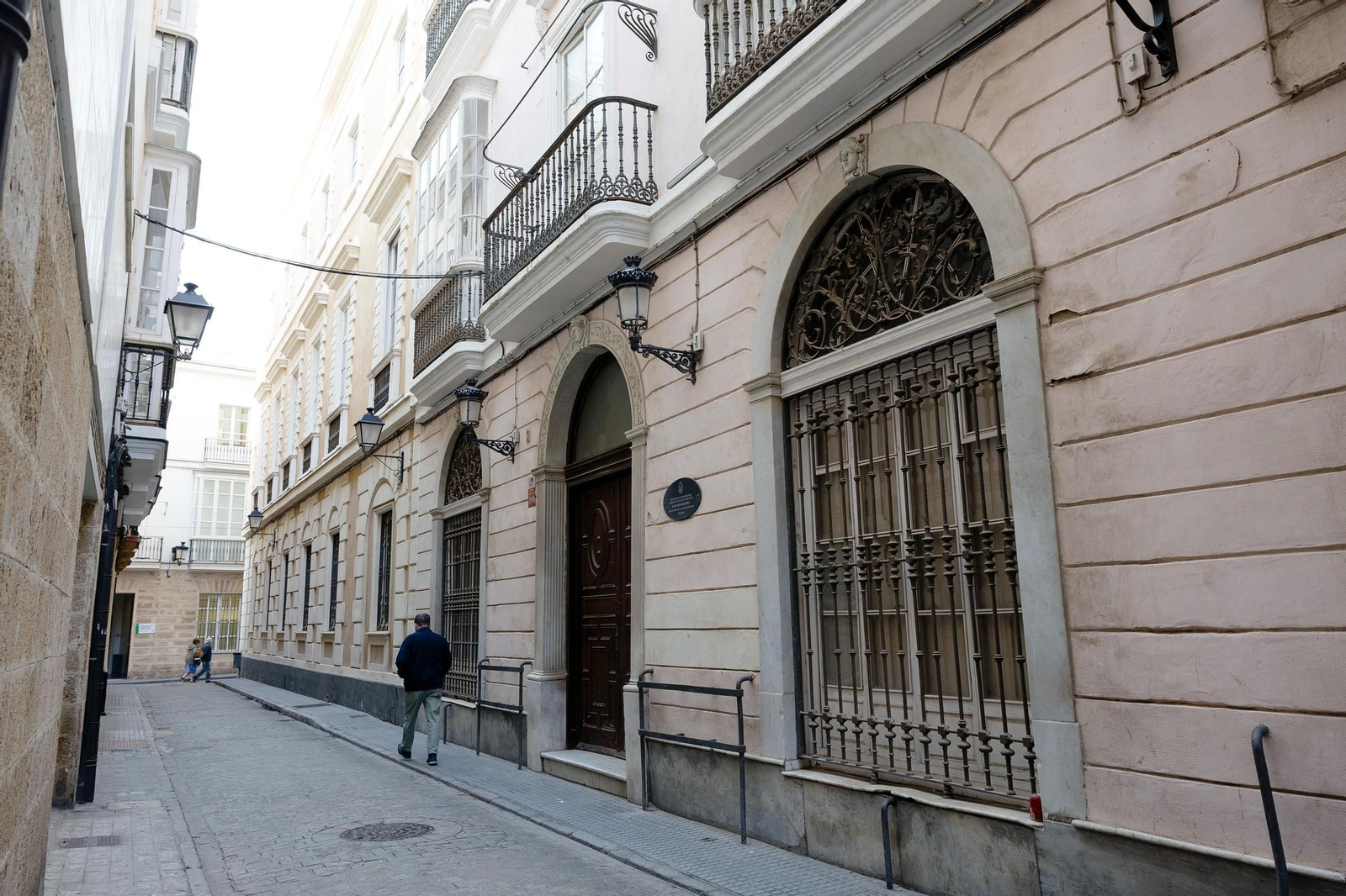 Edificio de Ahumada, 2 en Cádiz que se adecuará como vivero de empresas.