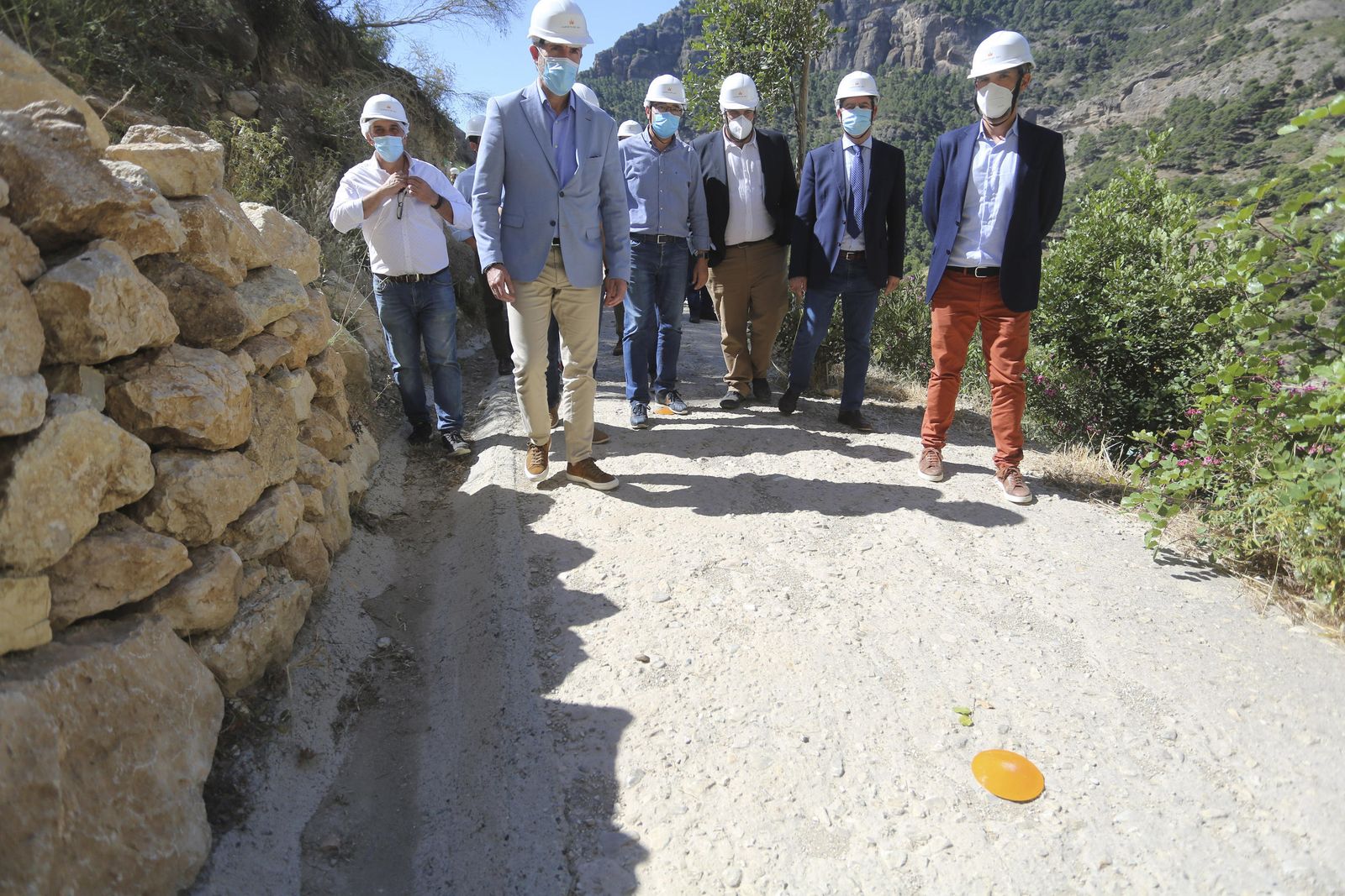 Fotos del Caminito del Rey. Así se extrema la seguridad para su reapertura en el desescalada