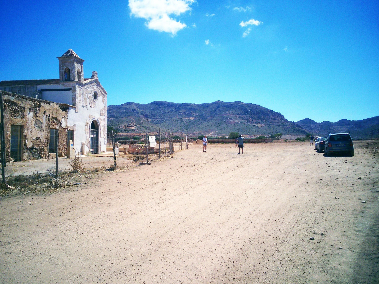 Vista del Cortijo del Fraile tras las obras en la capilla.