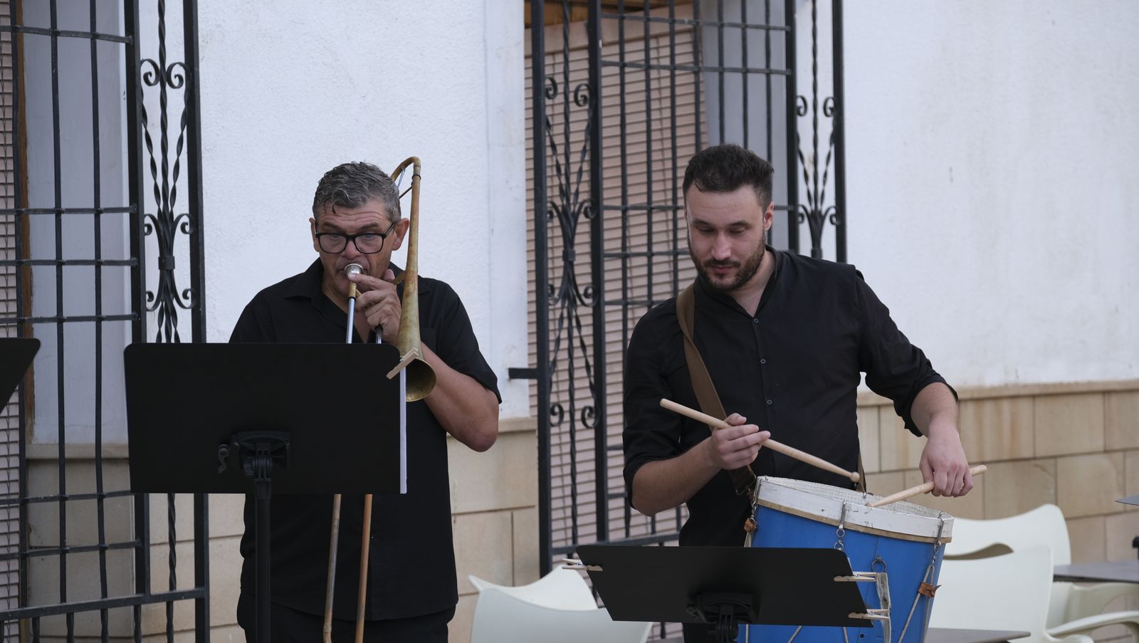 Imágenes del paseo musical Essentia Ministriles. XXI Festival de Música Renacentista y Barroca de Vélez Blanco