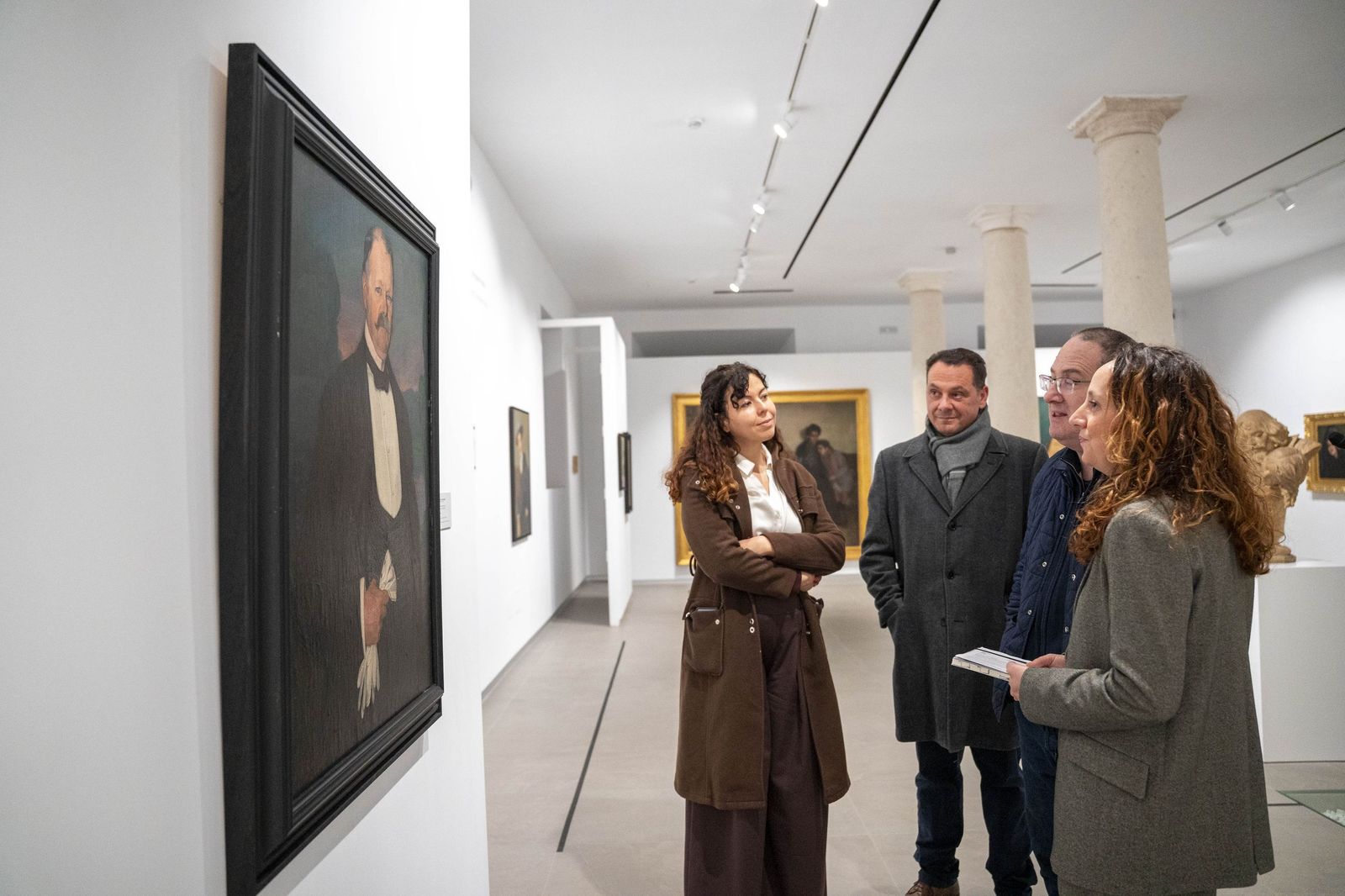 Fotogalería de la nueva obra de Zuloaga de la familia Cosentino en el MUREC