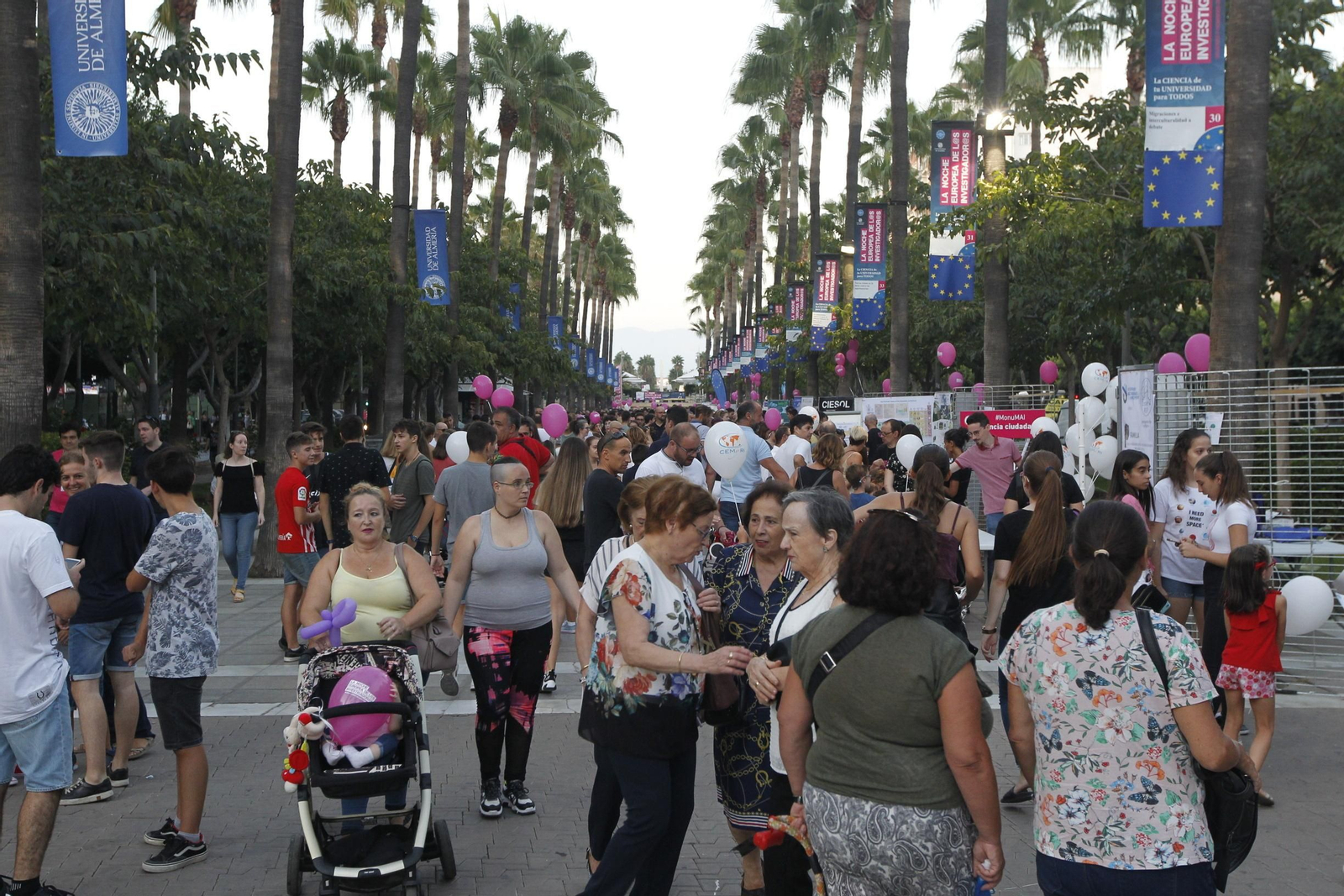 Fotogalería Noche Europea de los Investigadores. Universidad de Almería-UAL