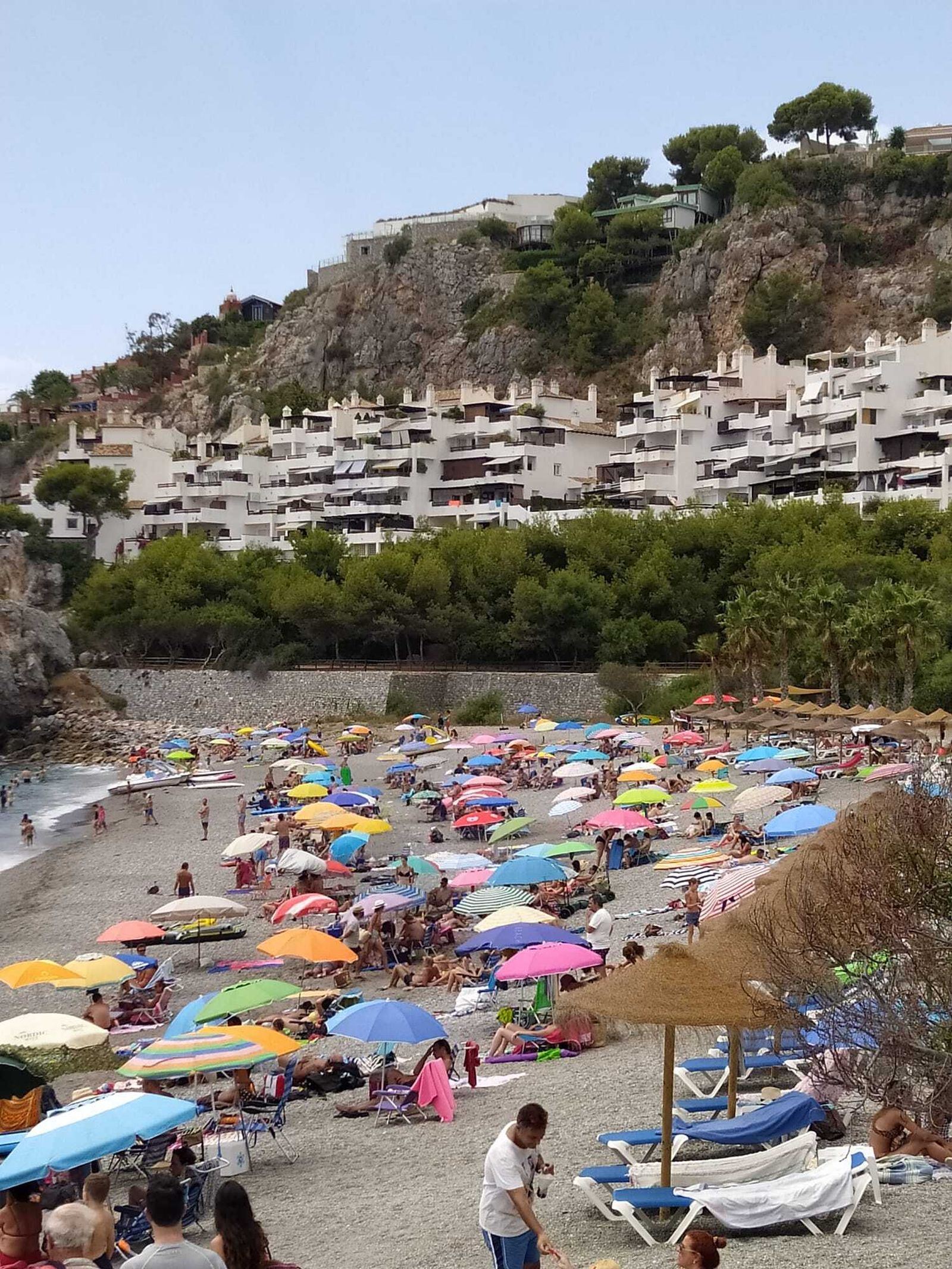 Imagen de la playa de Marina del Este.
