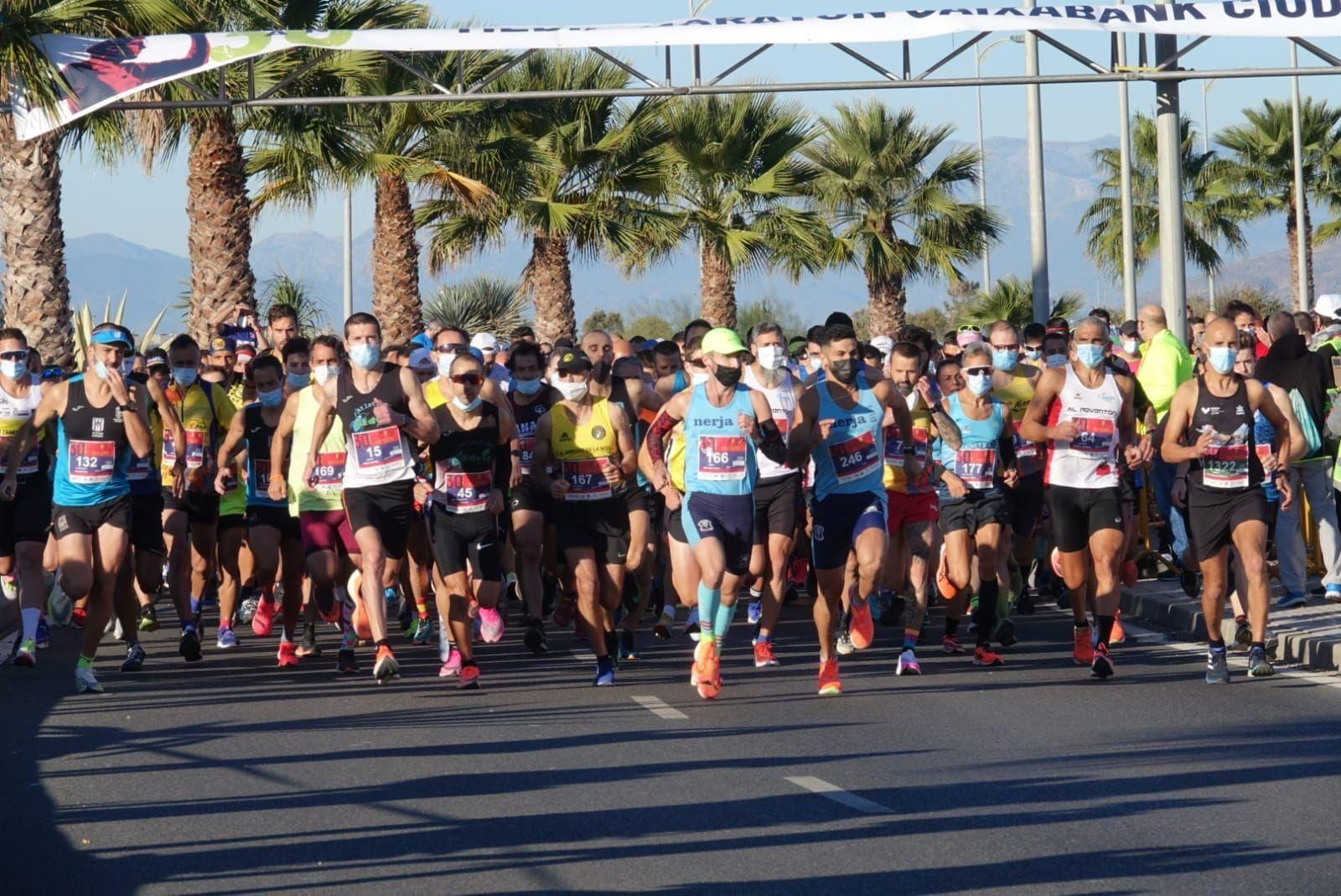 Las fotos de la Media Maratón de Málaga 2021
