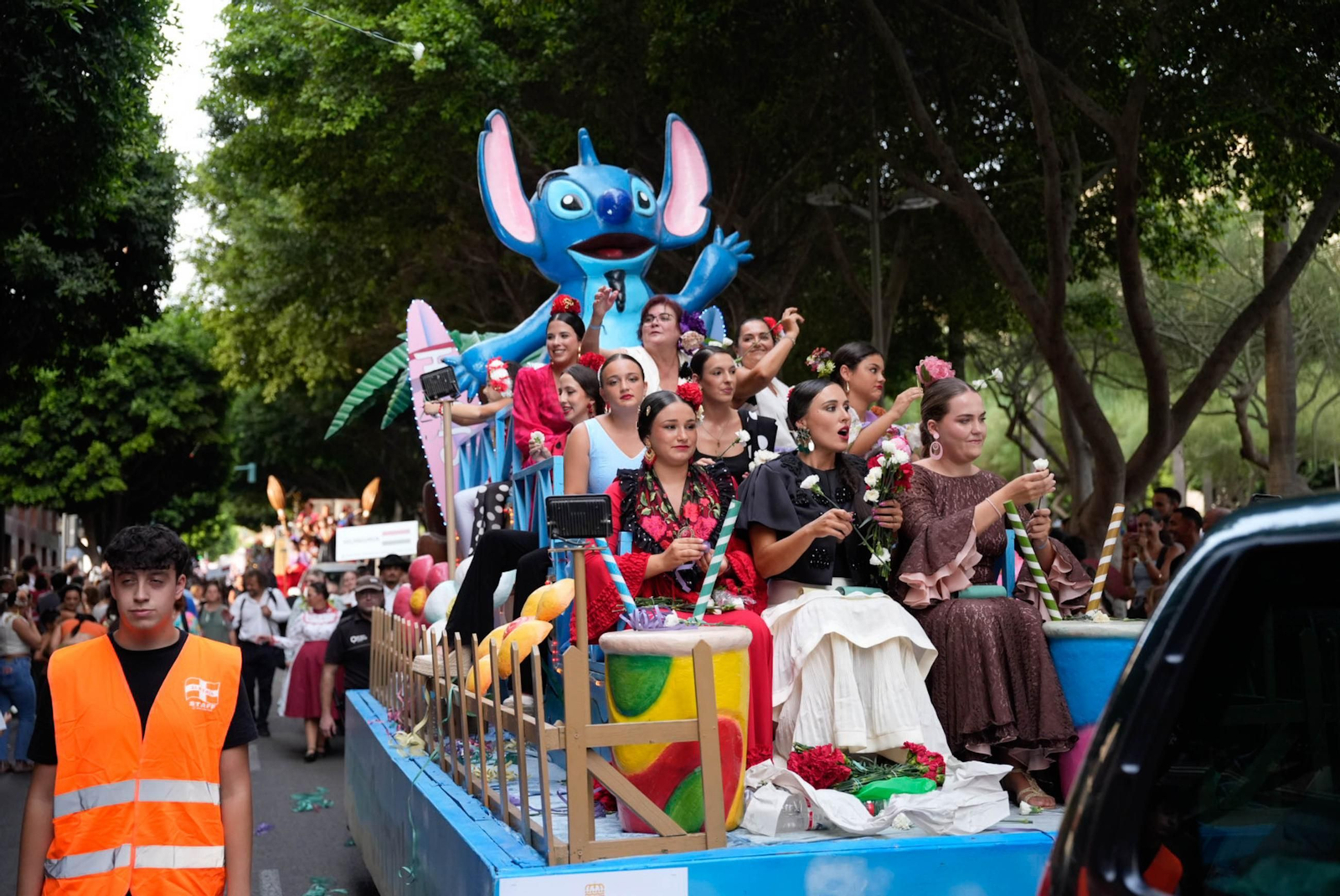Así se ha vivido la Batalla de Flores en la Feria de Almería
