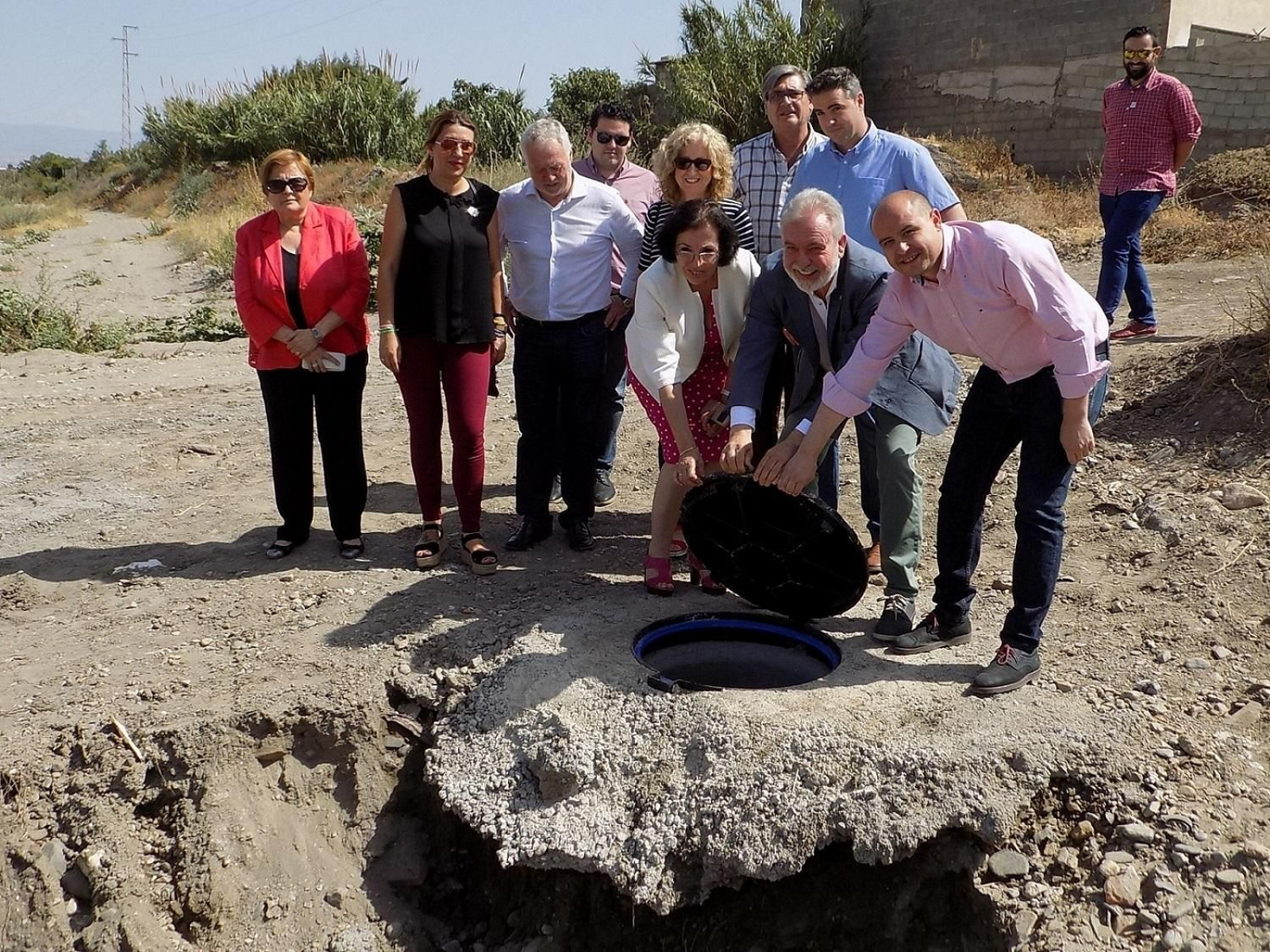 Celebrado momento de la puesta en marcha del sistema tras una inversión de 23 milllones de euros.