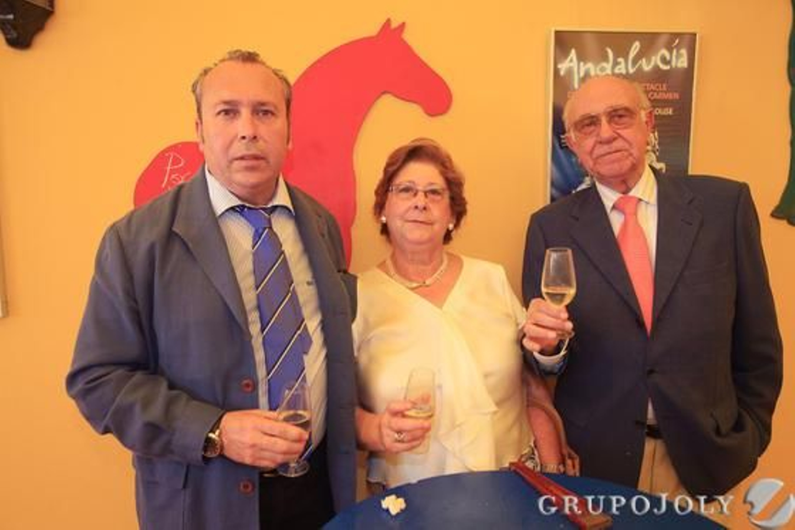 Benjamín Sánchez, Ángel Maza, de AM Publicidad, y su señora

Foto: Vanesa Lobo